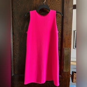 Hot pink dress